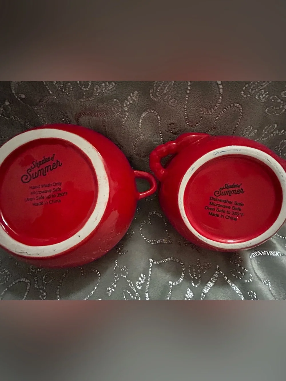 NWT Shades of Summer, Red Ceramic Tomato & Crab Serving Dish with Lid